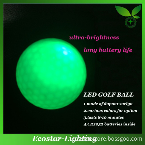 New Arrival LED Golf Balls Manufacturer